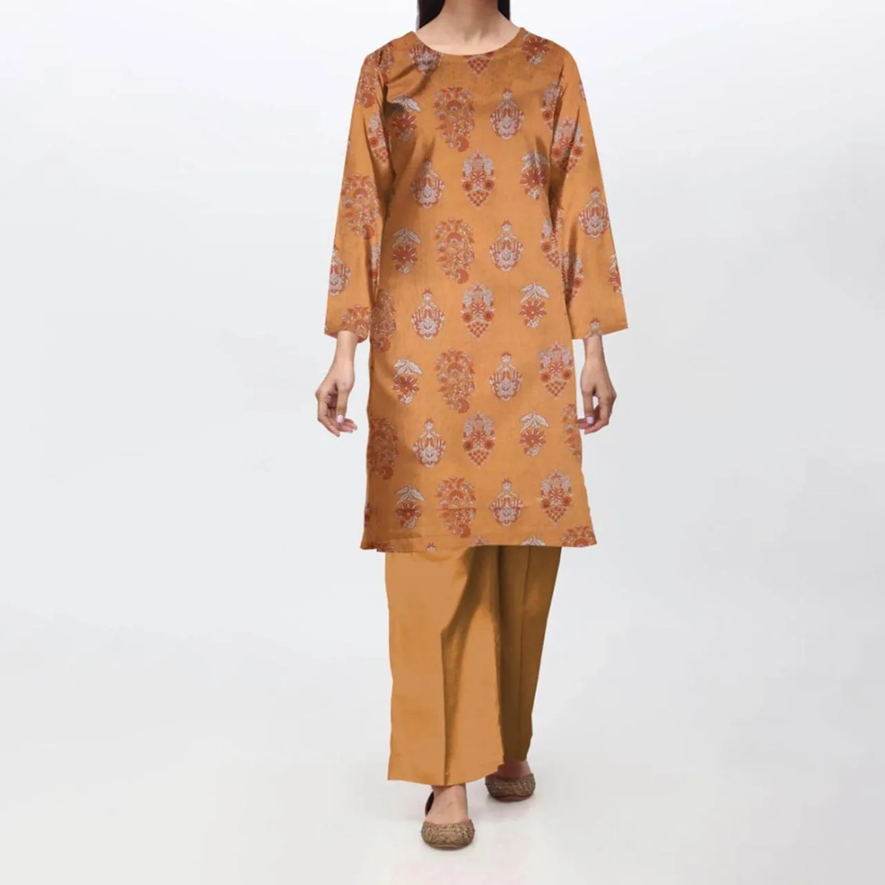 1PC- Unstitched Digital Printed Lawn Shirt PS4662