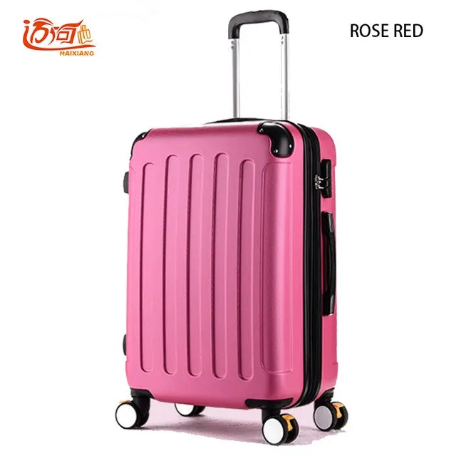 20 22 24 26 28 Inch Pc Case Scooter Suitcase Waterproof Valigia Trolley Purple Travel Kids