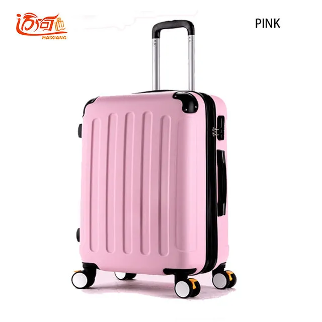 20 22 24 26 28 Inch Pc Case Scooter Suitcase Waterproof Valigia Trolley Purple Travel Kids