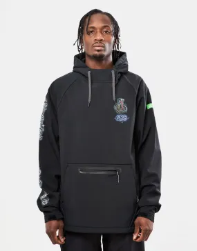 686 Waterproof Pullover Hoodie - Samborghini Black