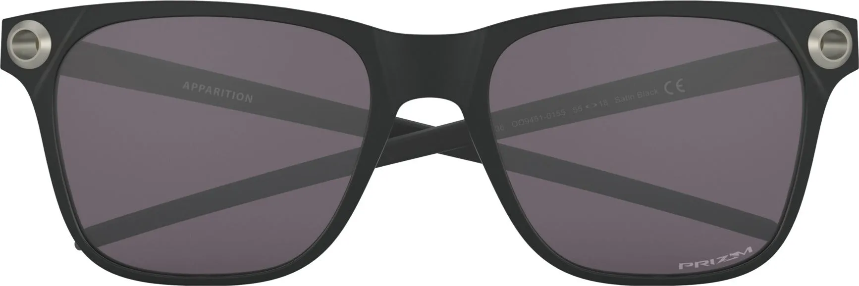 Apparition - Satin Black - Prizm Gray Lens Sunglasses|-|Lunettes de soleil Apparition - Satin Black - Lentilles Prizm Gray