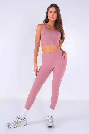 Ardor Highwaisted Leggings - Dusty Pink