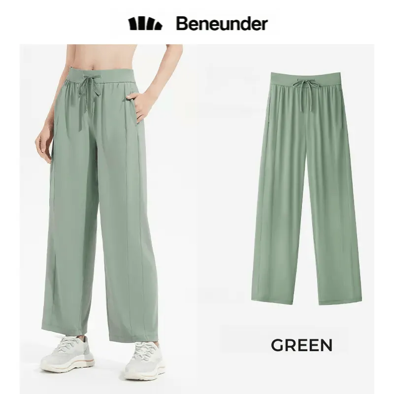 BENEUNDER Women's Wide-Legged Pants Sun Protective UPF50 