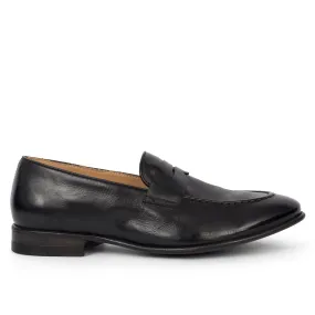 BRENDA 60038<br>Black loafers