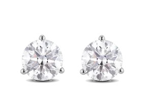 Lab-Grown Diamond 3½ct. tw. Round Brilliant Solitaire Studs | White