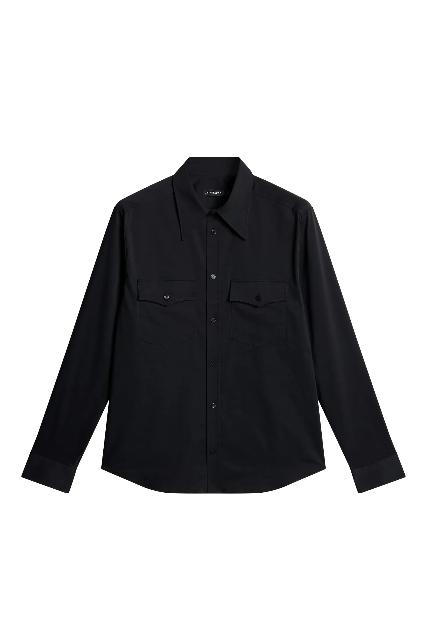 Manero Super Slim Shirt / Washed Black