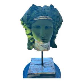 Nature's Dionysus: The Green Serenity Bust