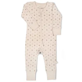 Organic 2-Way Zip Romper | North Star