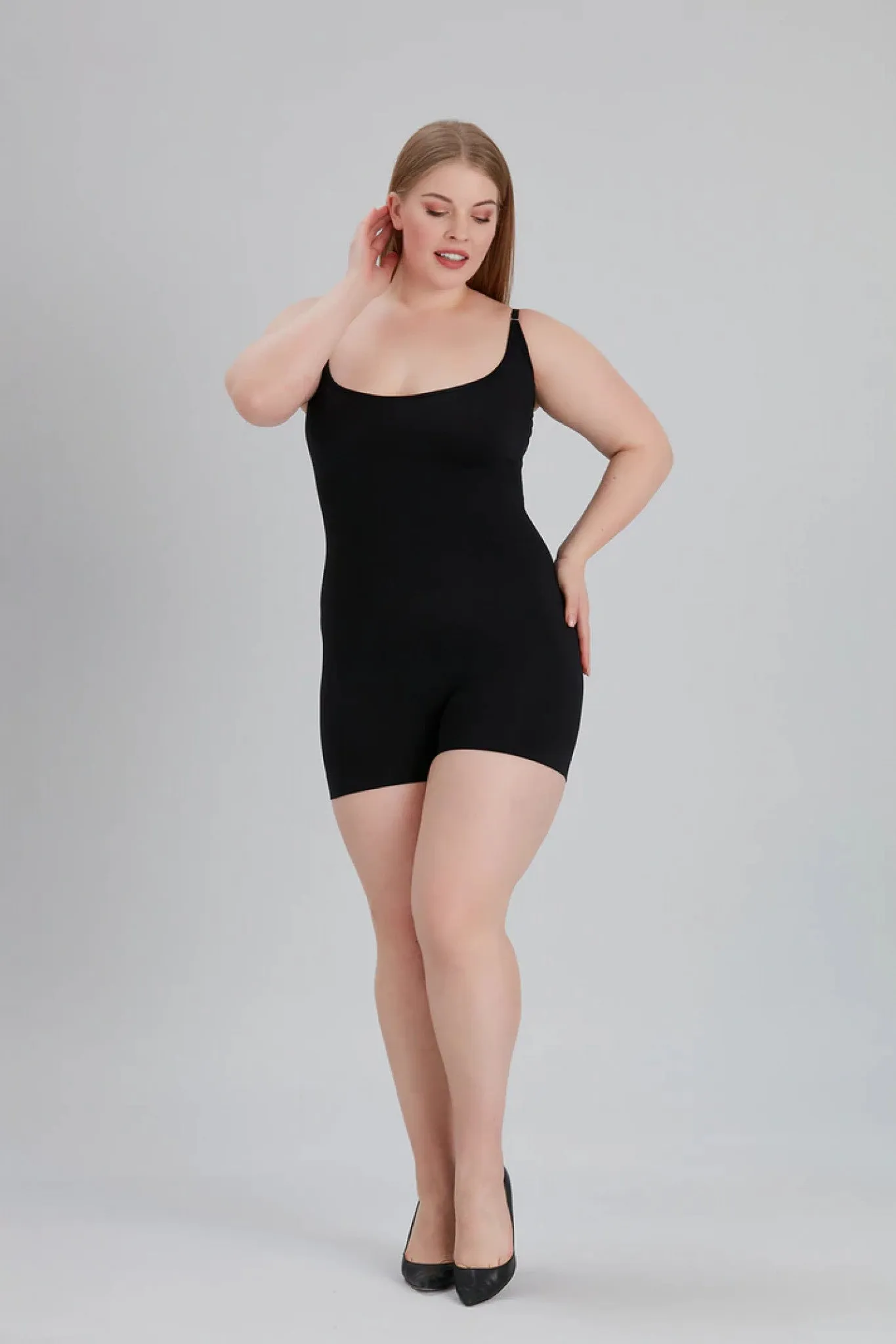 Shapewear London Seamless Shaping Bodysuit In Black