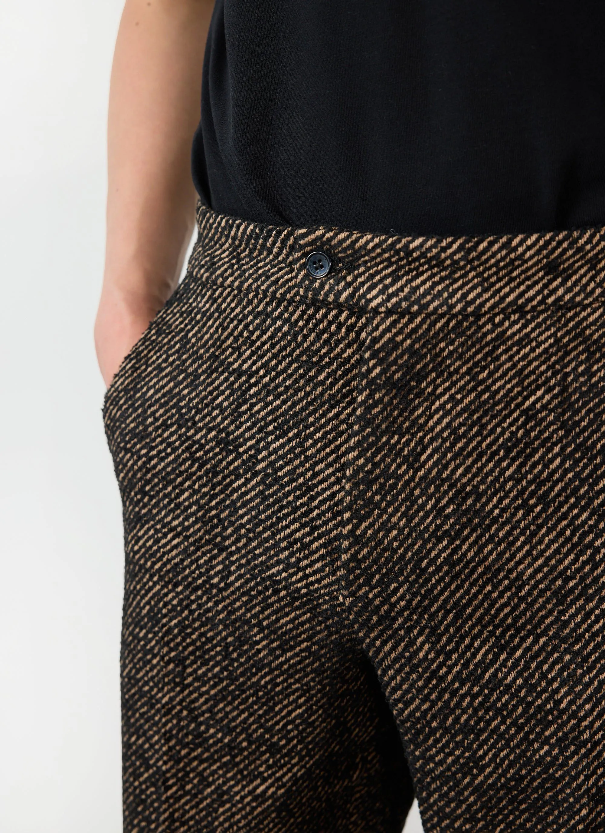 Slack Trousers | Twill | Oak