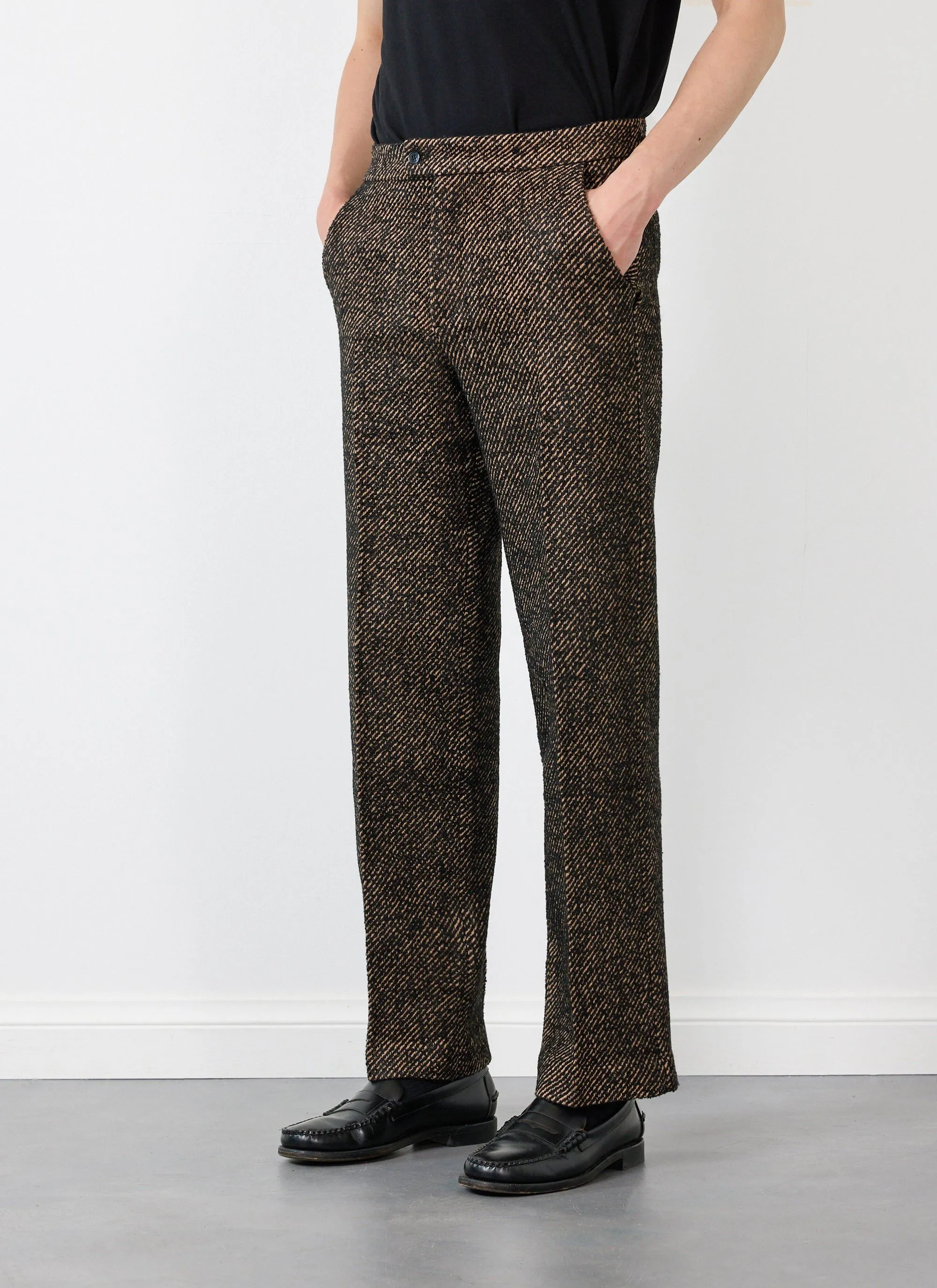 Slack Trousers | Twill | Oak